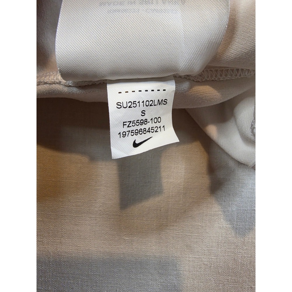 Nike One Dri-FIT Women White Cross Back Training Tank Top FZ5598-100 Size S - Picture 5 of 6